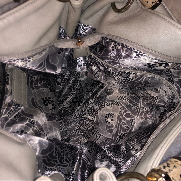 Imoshion Gray Vegan Leather Handbag Purse - Picture 8 of 8